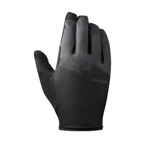 Py&ouml;r&auml;ilyhanskat Shimano Trail Gloves Musta